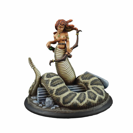 RPR44183 Greater Medusa Miniature 25mm Heroic Scale Figure Bones Black