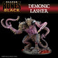 RPR44187 Demonic Lasher Miniature 25mm Heroic Scale Figure Bones Black