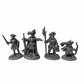 RPR44200 Barrowgate Town Watch Miniature 25mm Heroic Scale Figure Bones Black