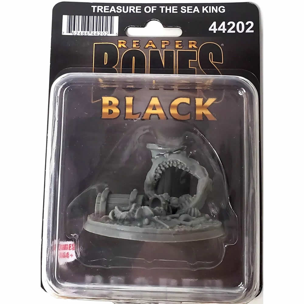 RPR44202 Treasure of the Sea King Miniature 25mm Heroic Scale Figure Bones Black