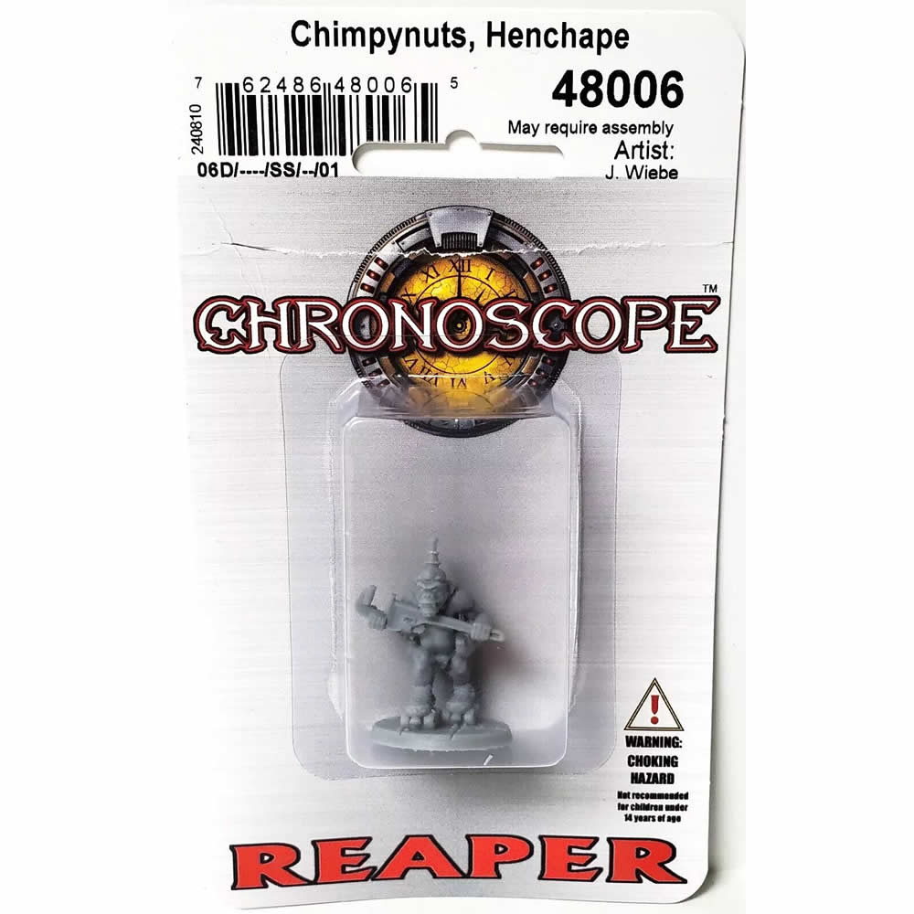 RPR48006 Chimpynuts Henchape Miniature 25mm Heroic Scale Figure Chronoscope