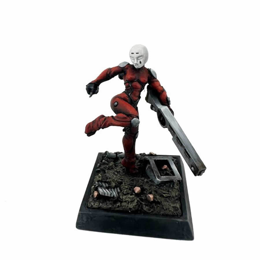 RPR48015 Eve Android Aassassin Miniature 25mm Heroic Scale Figure Chronoscope Reaper Miniatures