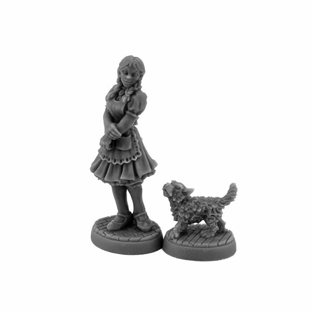 RPR48023 Wild West Oz Dorothy Miniature 25mm Heroic Scale Figure Chronoscope Reaper Miniatures