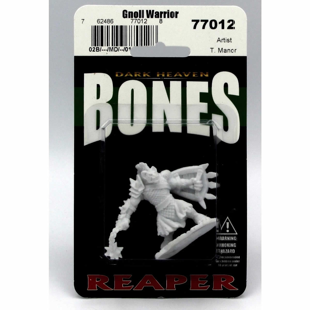 RPR77012 Gnoll Warrior Miniature 25mm Heroic Scale Dark Heaven Bones