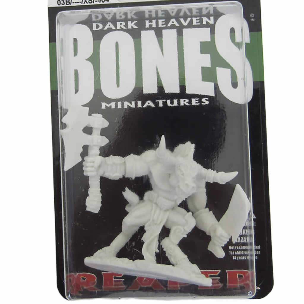RPR77013 Minotaur Miniature 25mm Heroic Scale Figure Dark Heaven Bones