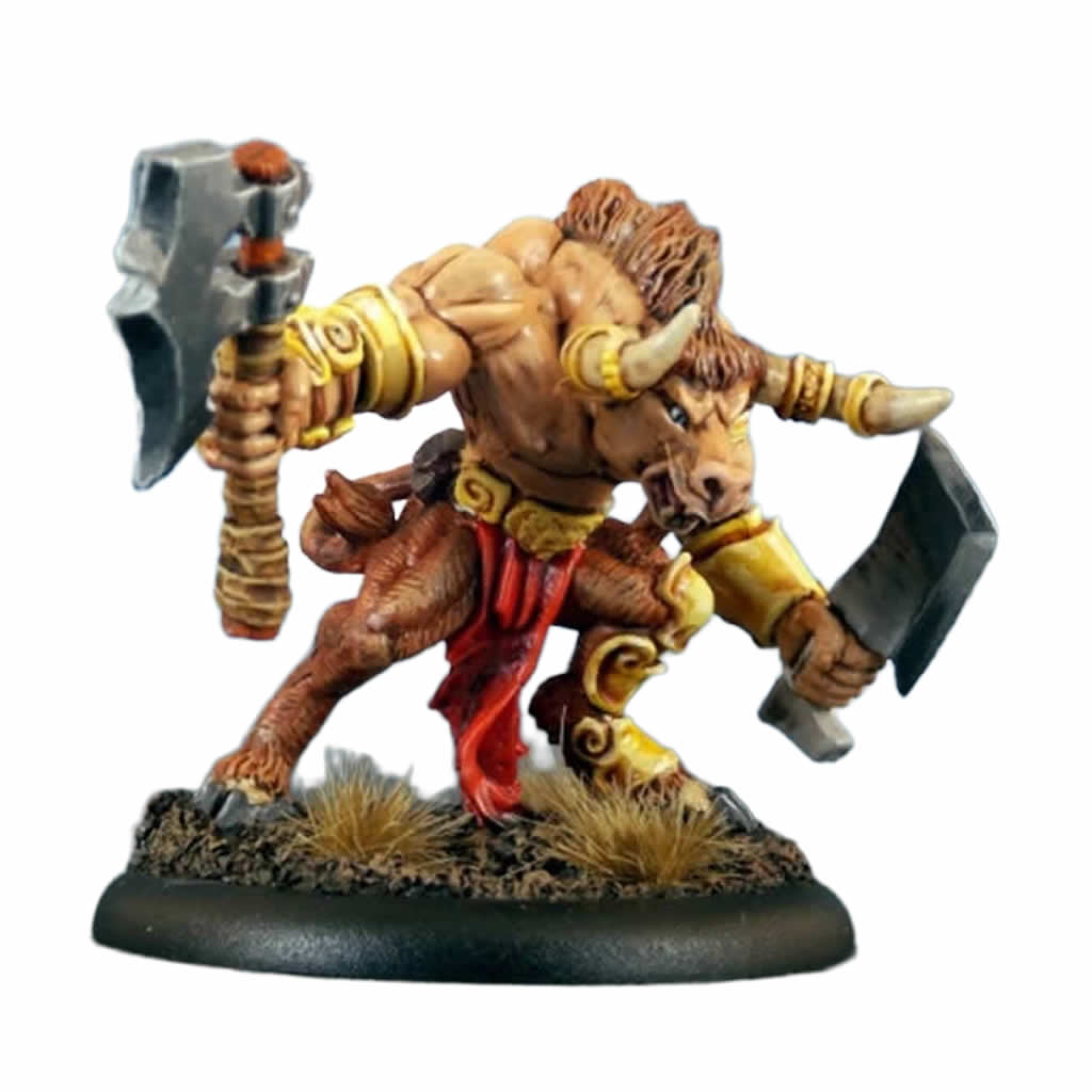 RPR77013 Minotaur Miniature 25mm Heroic Scale Figure Dark Heaven Bones