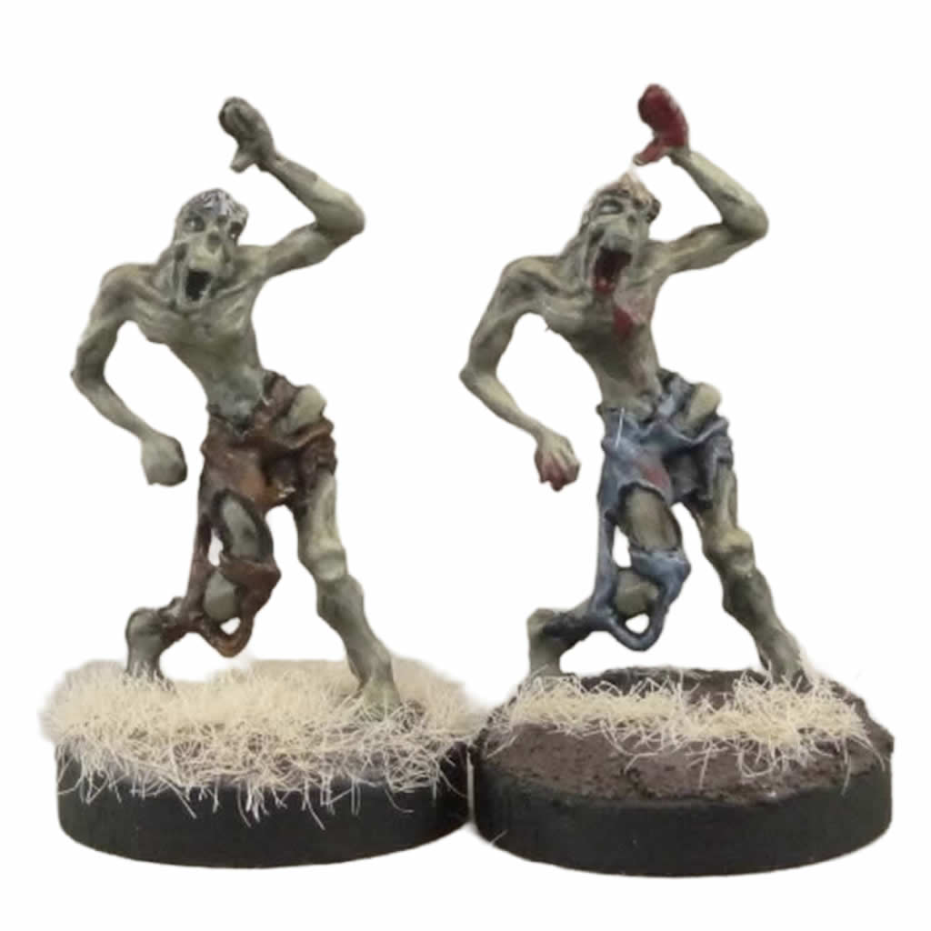 RPR77014 Zombies Miniature 25mm Heroic Scale Figure Dark Heaven Bones