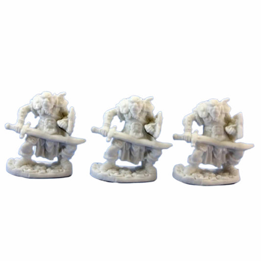 RPR77019 Orc Swordsmen Miniature 25mm Heroic Scale Figure Dark Heaven Bones
