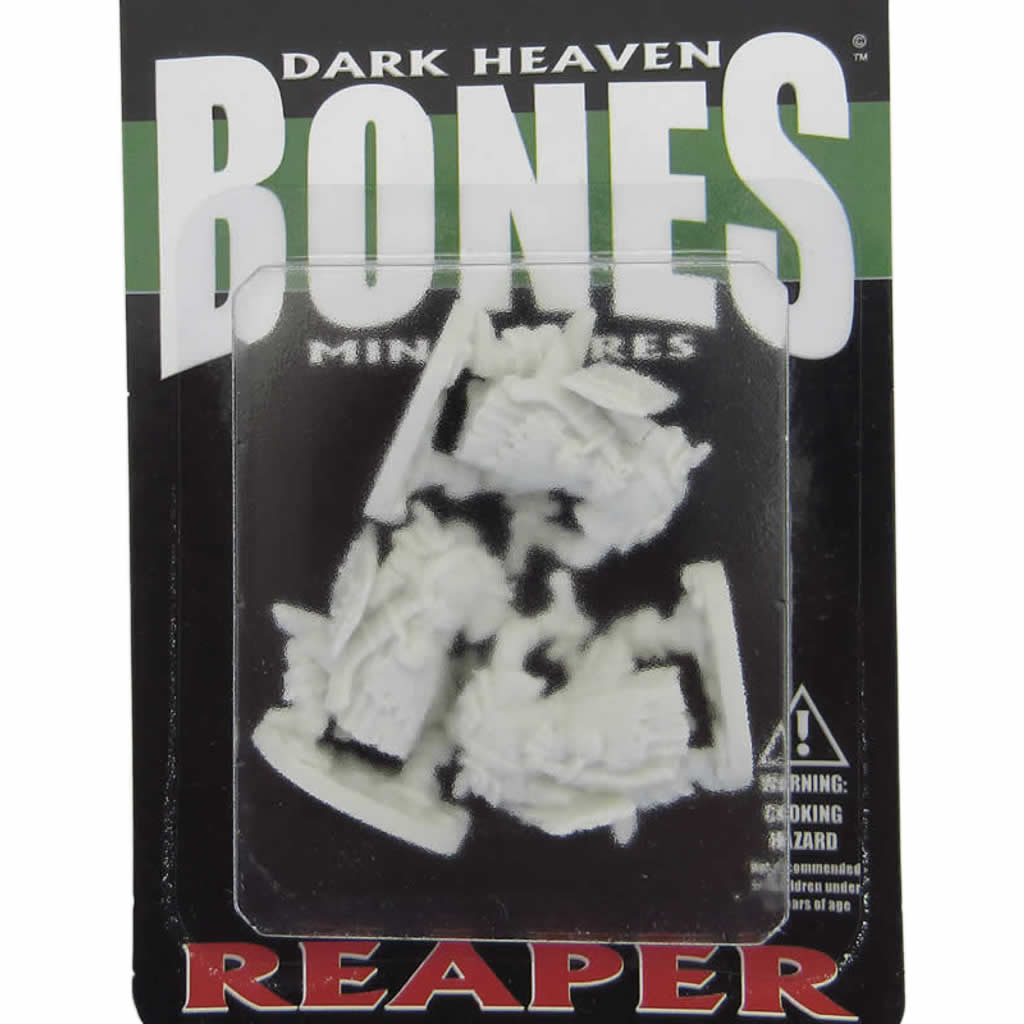 RPR77019 Orc Swordsmen Miniature 25mm Heroic Scale Figure Dark Heaven Bones