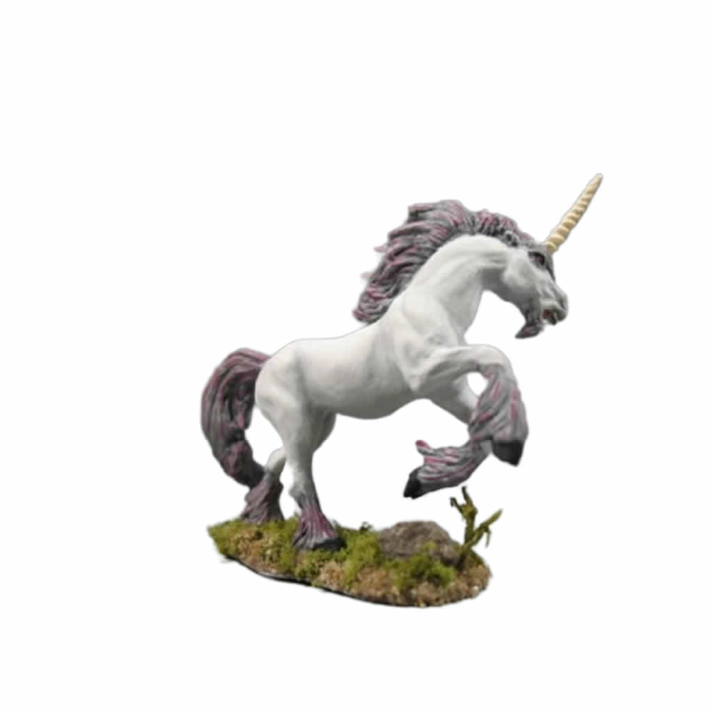 RPR77029 Silverhorn Unicorn Miniature 25mm Heroic Scale Figure Dark Heaven Bones