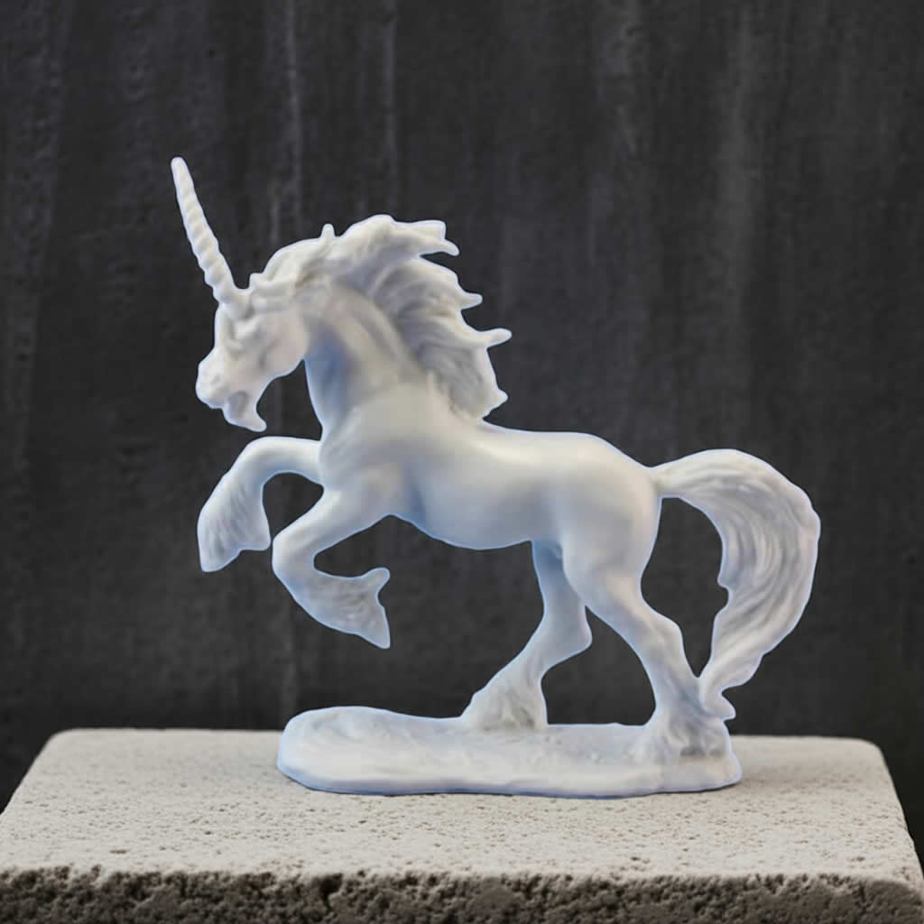 RPR77029 Silverhorn Unicorn Miniature 25mm Heroic Scale Figure Dark Heaven Bones