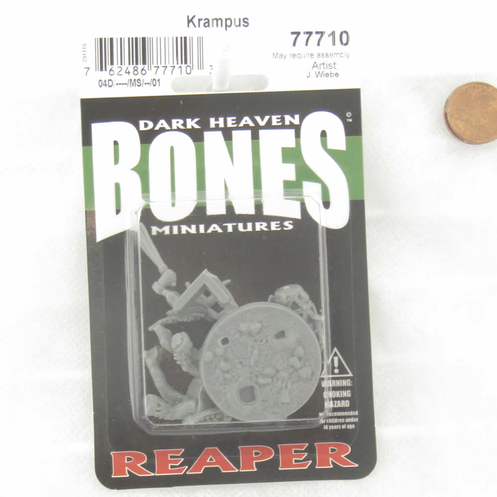 RPR77710 Krampus Miniature 25mm Heroic Scale Figure Dark Heaven Bones