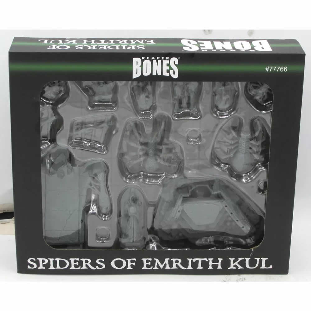 RPR77766 The Spiders of Emrith Kul Boxed Set Miniature 25mm Heroic Scale Figure Dark Heaven Bones