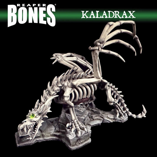 RPR77996 Kaladrax Skeletal Dragon Miniature 25mm Heroic Scale Figure Dark Heaven Bones