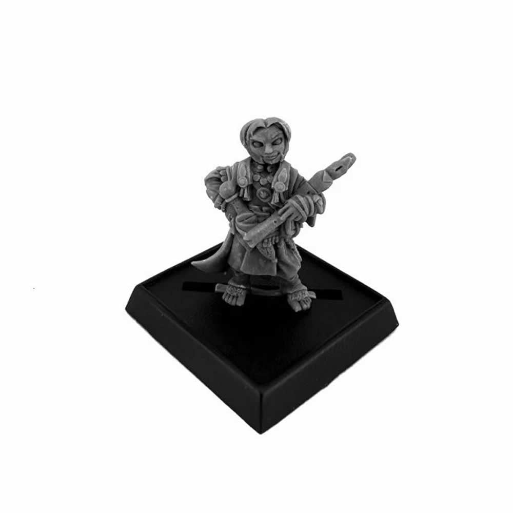 RPR89109 Lem Iconic Halfling Bard Miniature 25mm Heroic Scale Figure Pathfinder Bones