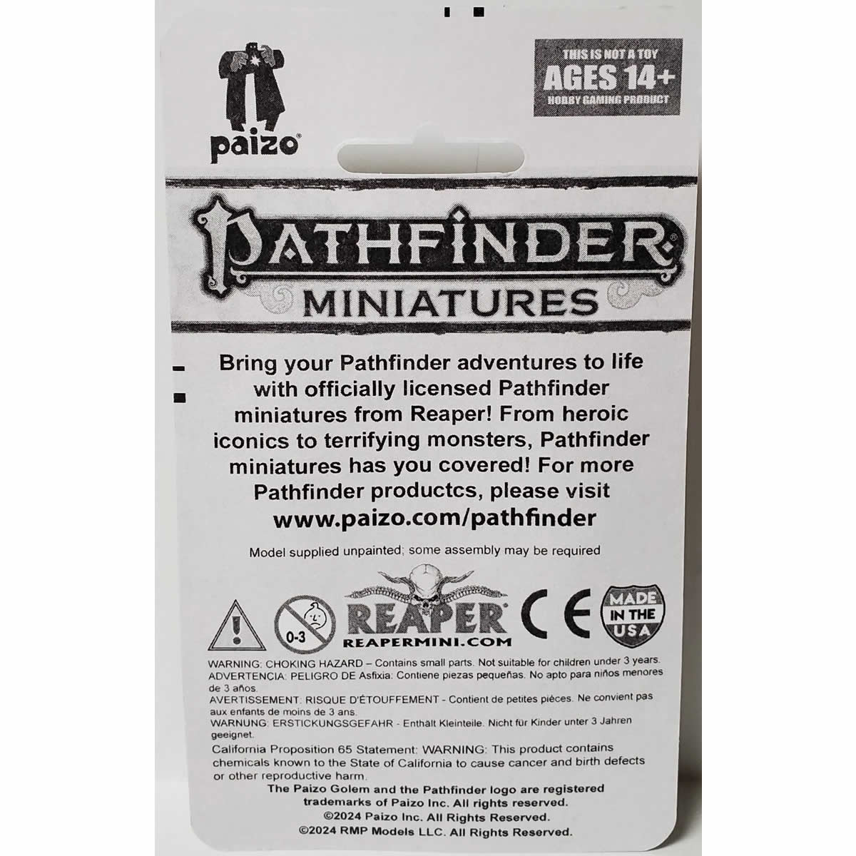 RPR89114 Ija Iconic Sum and Tuku Miniature 25mm Heroic Scale Figure Pathfinder Bones