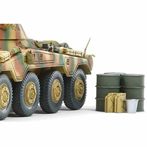 TAM37010 Sd.Kfz 234/2 Puma German Heavy Armored Car 1/48 Scale Plastic