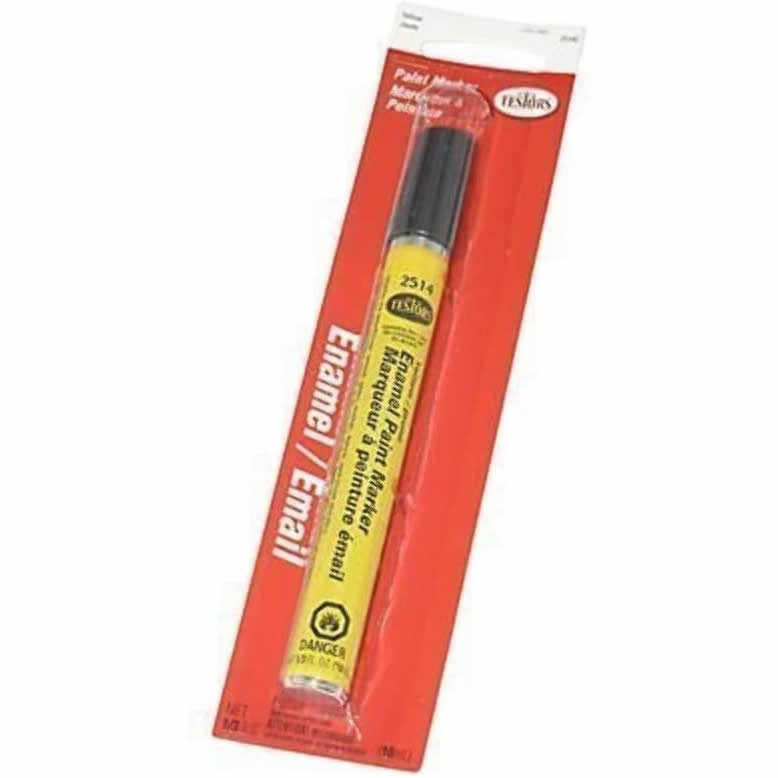 TES2514CPT Yellow Gloss Enamel Paint Marker Testors