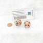 WCXLF2062E2 Circus Festive Mega-Hedral with Black Colored Numbers 20mm (25/32in) D20 Pack of 2