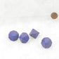 WCXXQ0217E4 Purple Opaque Dice with Red Pips D10 20mm (25/32in) Pack of 4