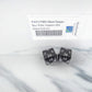 WKP11790E2 Black Opaque Dice with White Numbers D24 24mm (15/16in) Pack of 2 Dice Wondertrail