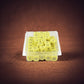 WKP19689B1 Binary Yellow Opaque Dice Black Numbers 0-1 3 Times D6 16mm Bulk Pack of 100