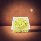 WKP19689E50 Binary Yellow Opaque Dice Black Numbers 0-1 3 Times D6 16mm Pack of 50