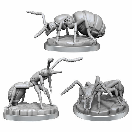 WZK90655 Giant Ants Miniature Figure WizKids Deep Cuts Unpainted Miniatures WizKids