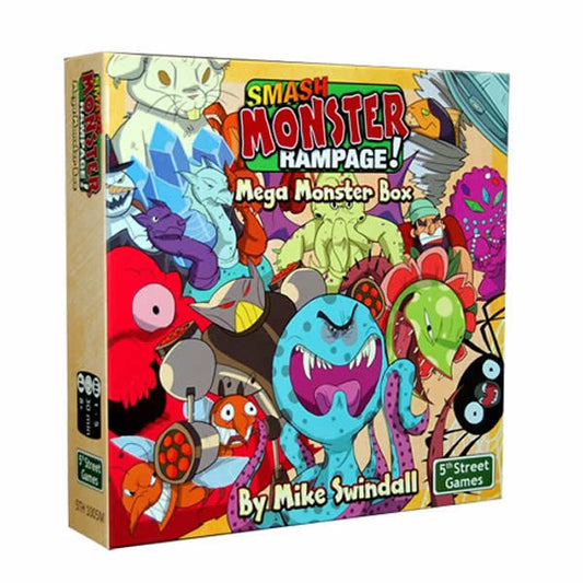 5TH1005 Smash Monster Rampage Interactive Board Game 5th Street Games Main Image