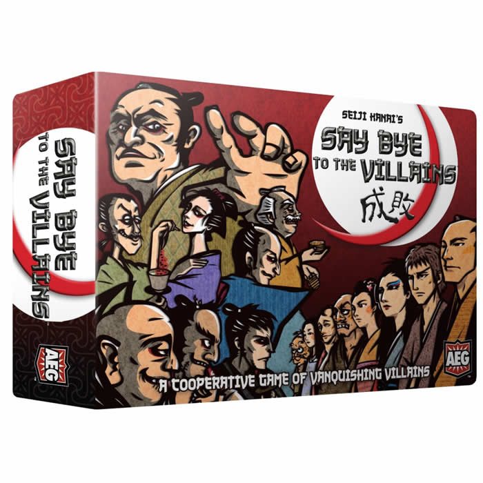 AEG5806 Say Bye to the Villains Card Game Alderac Entertainment Main Image