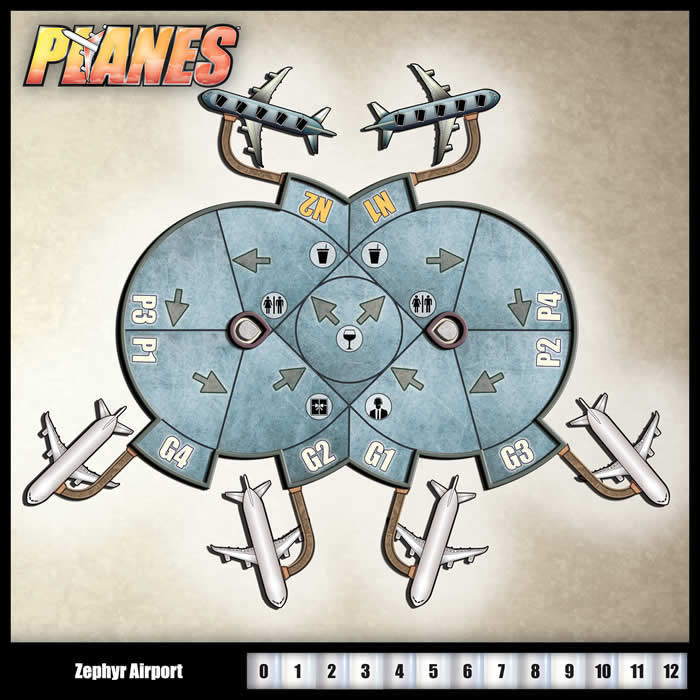 AEG5816 Planes Board Game Alderac Entertainment 4th Image