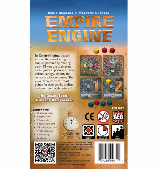 AEG5817 Empire Engine Board Game Alderac Entertainment 2nd Image