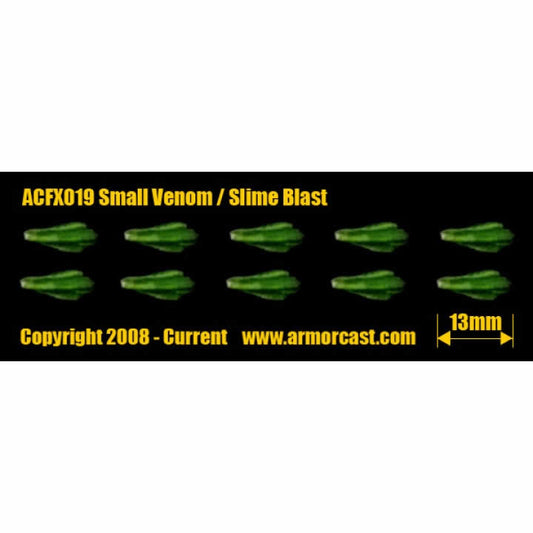 ARCACFX019 Small Venom / Slime Blast (10 pcs) Armorcast Main Image