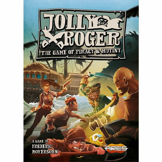 AREARCG001 Jolly Roger The Game Of Piracy And Mutiny Strategy Game Ares Games Main Image