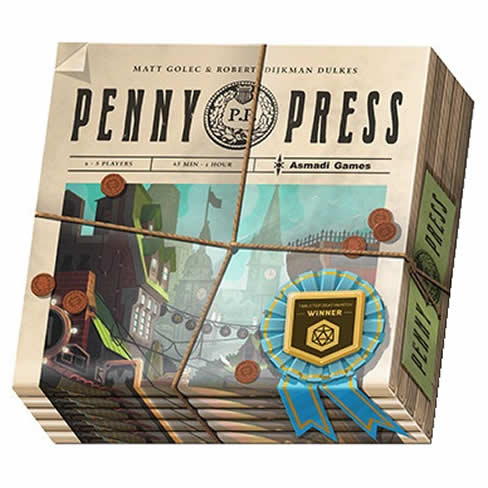 ASN0060 Penny Press Board Game Asmadi Games Main Image