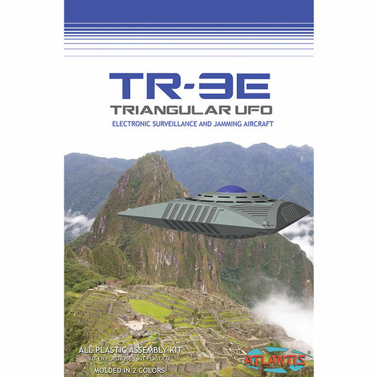 ATM1011 TR-3E Triangular UFO Plastic Model Kit Atlantis Models Main Image