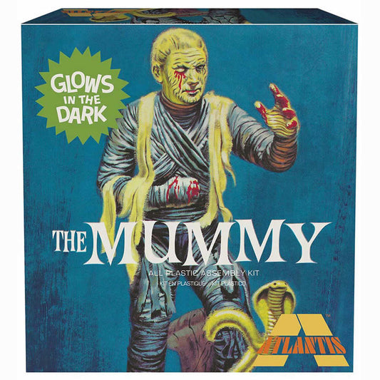 ATMA452 The Mummy Glow In The Dark 1/8 Scale Plastic Model Kit Atlantis Models