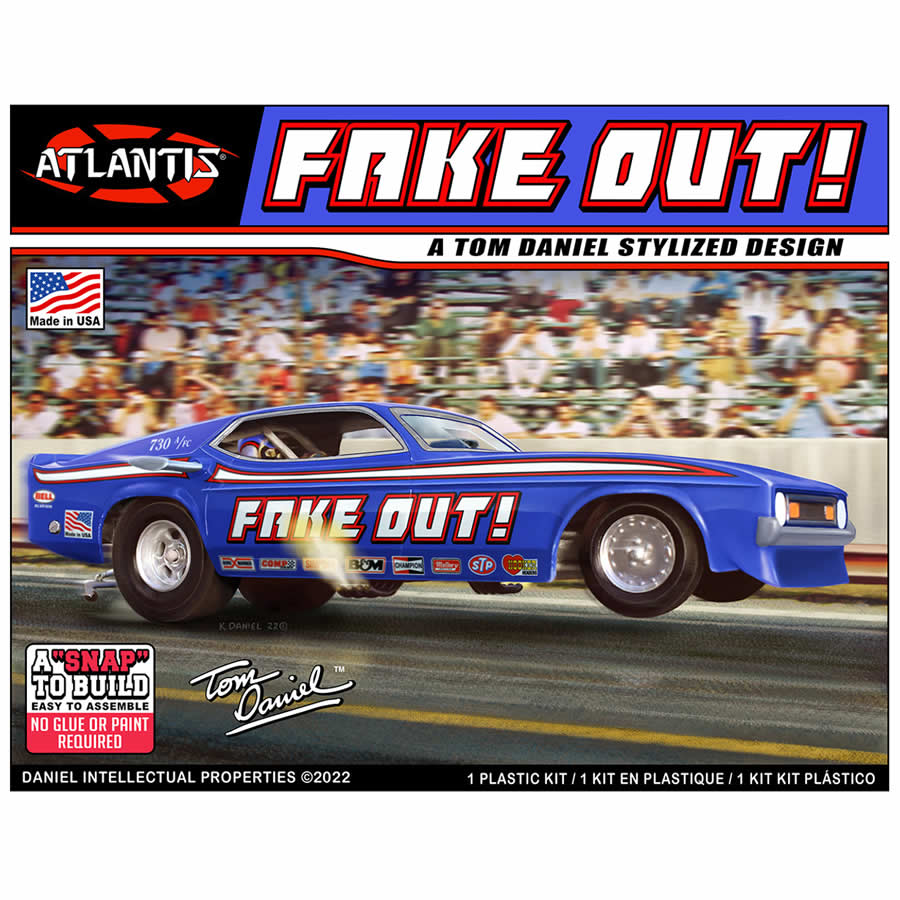 ATMM8275 Fake Out Funny Car 1/32 Scale Plastic Model Kit Atlantis Models