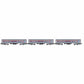 BAC22405S Amtrak O Scale Model Train Set With Engine With Three 60ft Coaches Williams 3rd Image