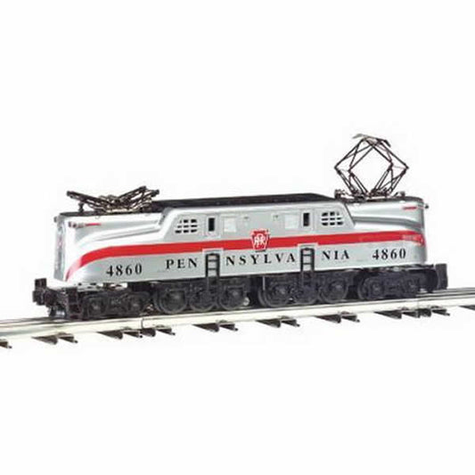BAC41703 Pennsylvania Railroad GG1 Silver One Red Stripe O Scale Electric Locomotive Main Image