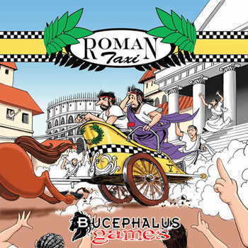 BGL0004 Roman Taxi Board Game Bucephalus Games Main Image