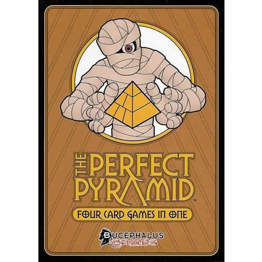 BGL0043 Perfect Pyramid 4 in 1 Card Game Bucephalus Boardgame Main Image
