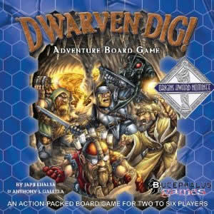 BGL0044 Dwarven Dig Game by Bucephalus Boardgame Main Image