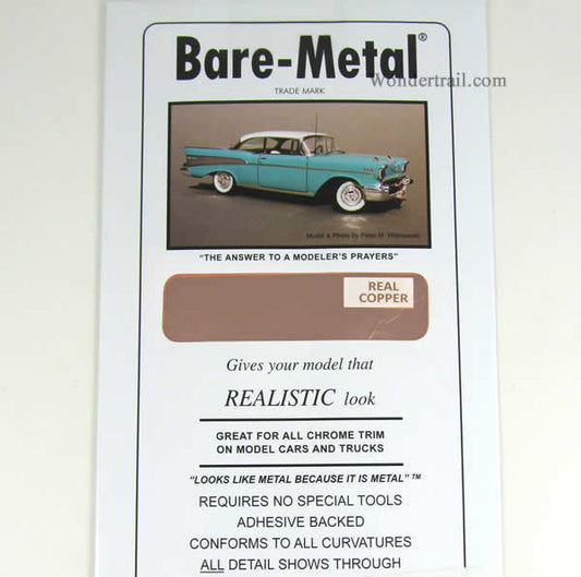 BMF017 Real Copper Aluminum Foil Thin Sheet (1) Bare-Metal Foil Main Image