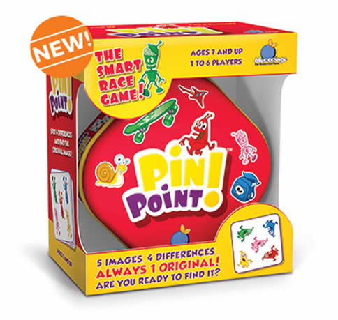 BOG04001 Pin Point Learning Card Game Blue Orange Games Main Image