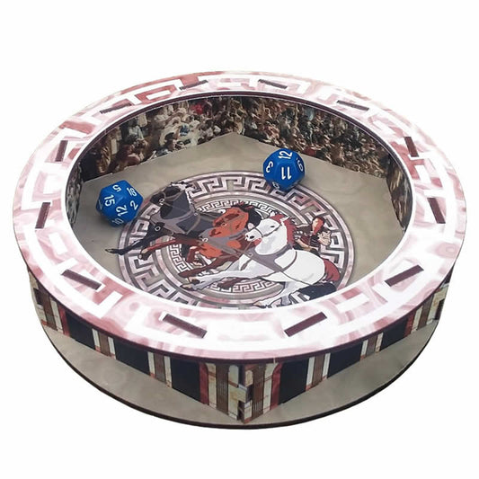 BPN2022 Colosseum 7 Inch Dice Tray Blue Panther Main Image