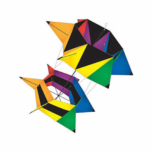 BRS82075 Spinbox Supersize Cellular 36in Nylon Kite With Fiberglass Airframe Wind N Sun Brainstorm Kites Main Image