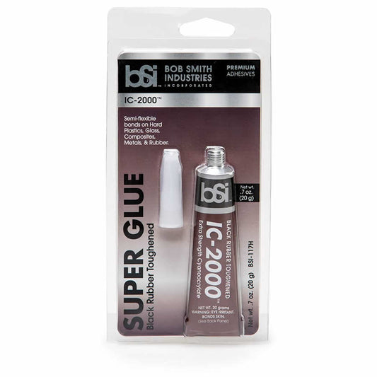 BSI117H IC 2000 Rubber Toughened Ca Glue .7 Ounce (20g) In Clamshell Main Image