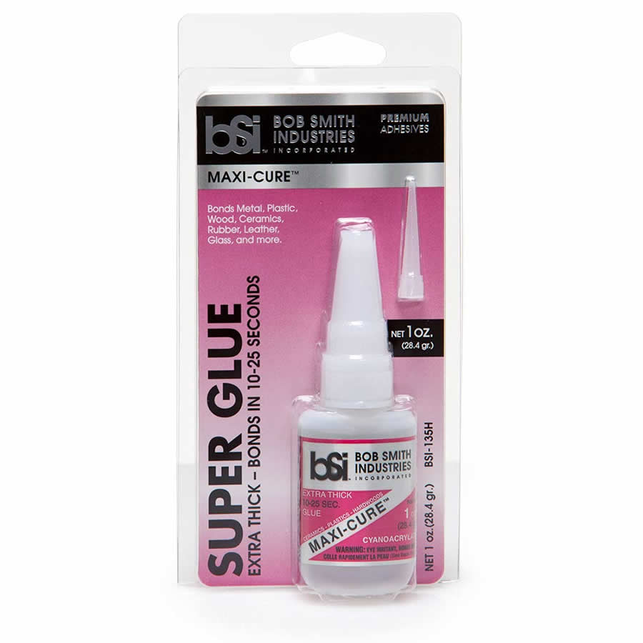 BSI135H Extra Thick Ca Glue 1 Ounce (28.4g) In Clamshell Bob Smith Industries Main Image