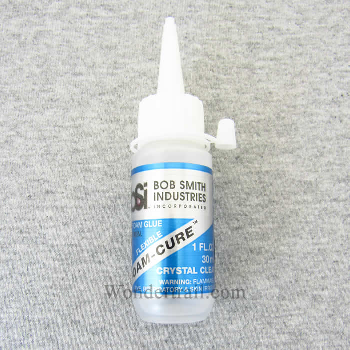 BSI141 Foam-Cure Flexible Clear Silicone Glue 1oz Bottle Bob Smith Ind Main Image
